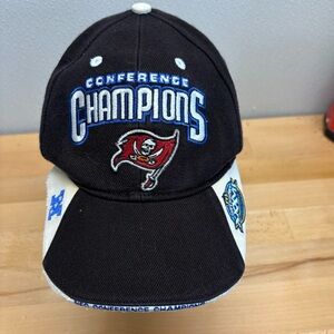 Tampa Bay Buccaneers Super Bowl 37 Conference Champions Cap. NFL Apparel Hat.